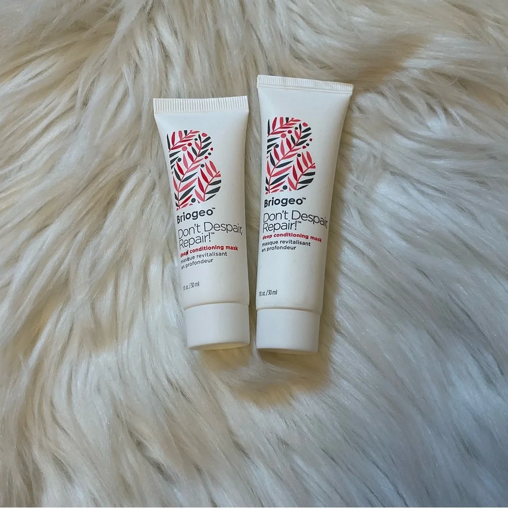 Briogeo Hair Mask Set - New x4 Travel - Be Gentle Be Kind Don’t Despair Repair